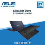 ASUS ExpertBook B1 B1502CBA-NJ1972W  i5-1235U/8GB DDR4/512GB M.2 NVMe | BEST FOR STUDENTS AND FREELANCERS