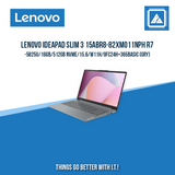 LENOVO IDEAPAD SLIM 3 15ABR8-82XM011NPH R7-5825U/16GB/512GB NVME | BEST FOR FREELANCERS |