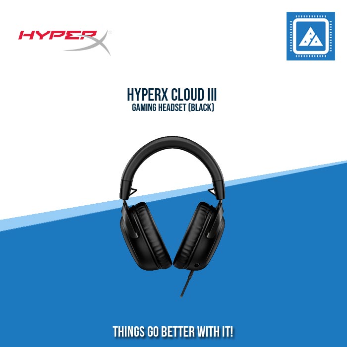 HYPERX CLOUD III GAMING HEADSET (BLACK)