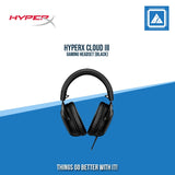 HYPERX CLOUD III GAMING HEADSET (BLACK)