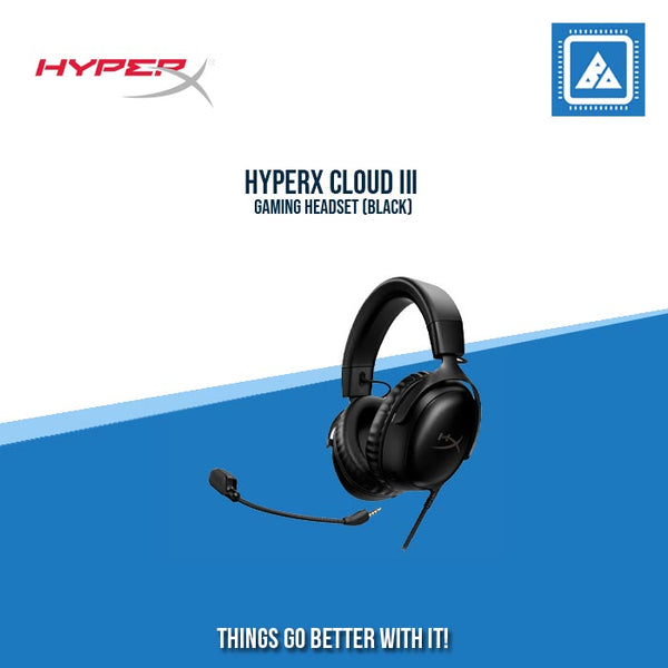 HYPERX CLOUD III GAMING HEADSET (BLACK) – BlueArm Computer Store