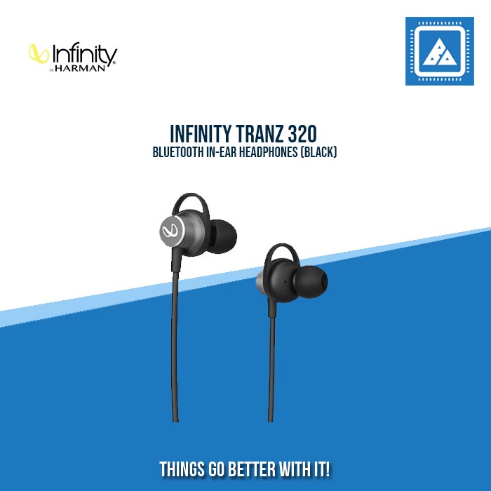 INFINITY TRANZ 320 BLUETOOTH IN-EAR HEADPHONES (BLACK)
