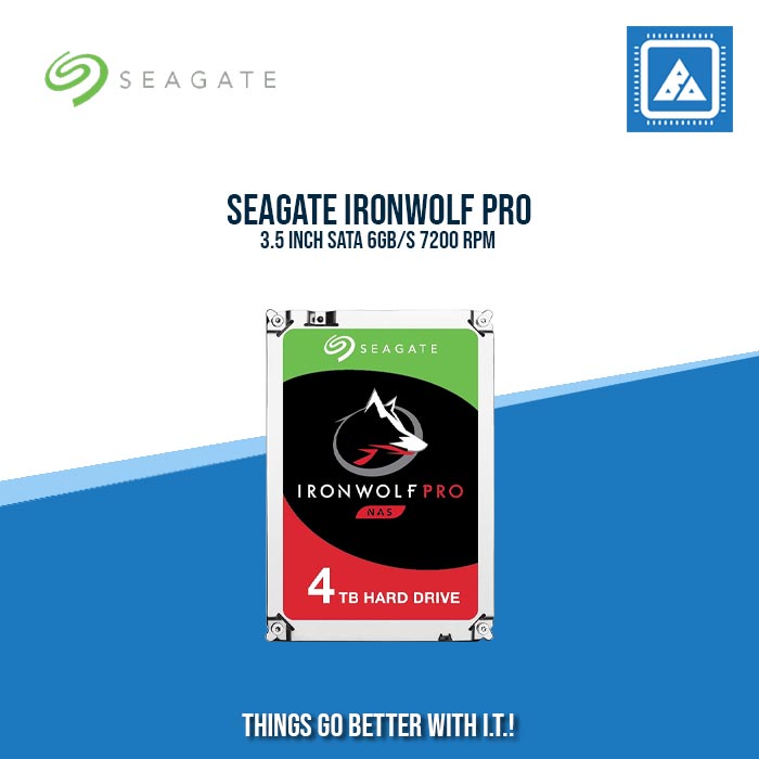 SEAGATE IRONWOLF PRO SATA 6GB/S