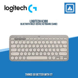 LOGITECH BLUETOOTH MULTI-DEVICE KEYBOARD K380 (SAND)