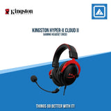 KINGSTON HYPER-X CLOUD II GAMING HEADSET (RED)