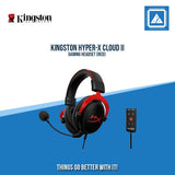 KINGSTON HYPER-X CLOUD II GAMING HEADSET (RED)