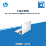 HP 15-FC1002AU R7-7735HS/16GB DDR5/512GB NVMeSSD | BEST FOR FREELANCERS AND GAMING LAPTOP