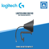 LOGITECH BRIO 300 FHD USB-C WEBCAM (GRAPHITE)