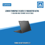 LENOVO THINKPAD E16 GEN 2 21MAS00700 ULTRA 7-155H/8GB+8GB/1TB NVME | BEST FOR GAMING |