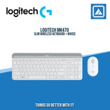 LOGITECH SLIM WIRELESS KEYBOARD + MOUSE MK470