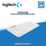 LOGITECH BLUETOOTH MULTI-DEVICE KEYBOARD K380 (OFF-WHITE)
