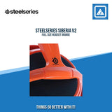 STEELSERIES SIBERIA V2 FULL SIZE HEADSET ORANGE