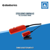 STEELSERIES SIBERIA V2 FULL SIZE HEADSET ORANGE