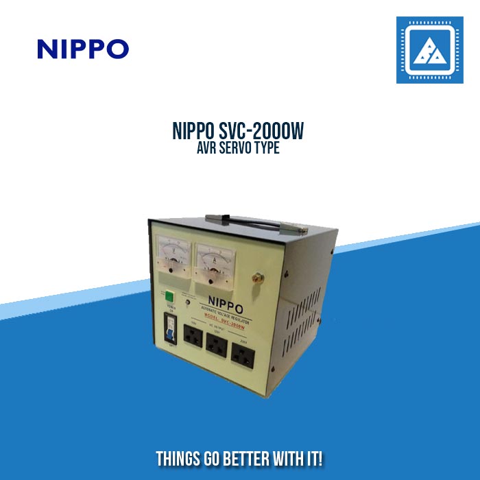 NIPPO SVC-2000W AVR SERVO TYPE