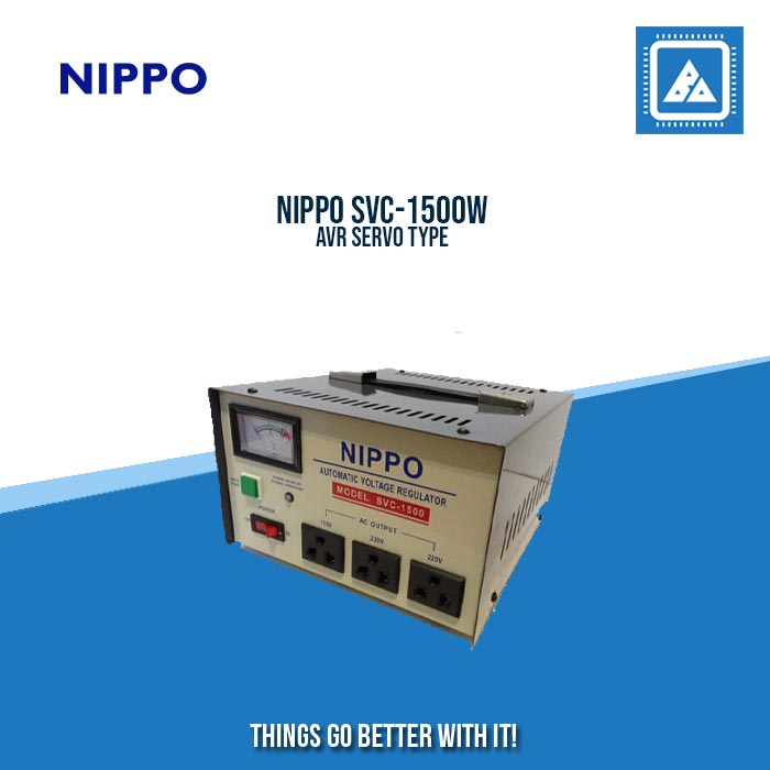 NIPPO SVC-1500W AVR SERVO TYPE