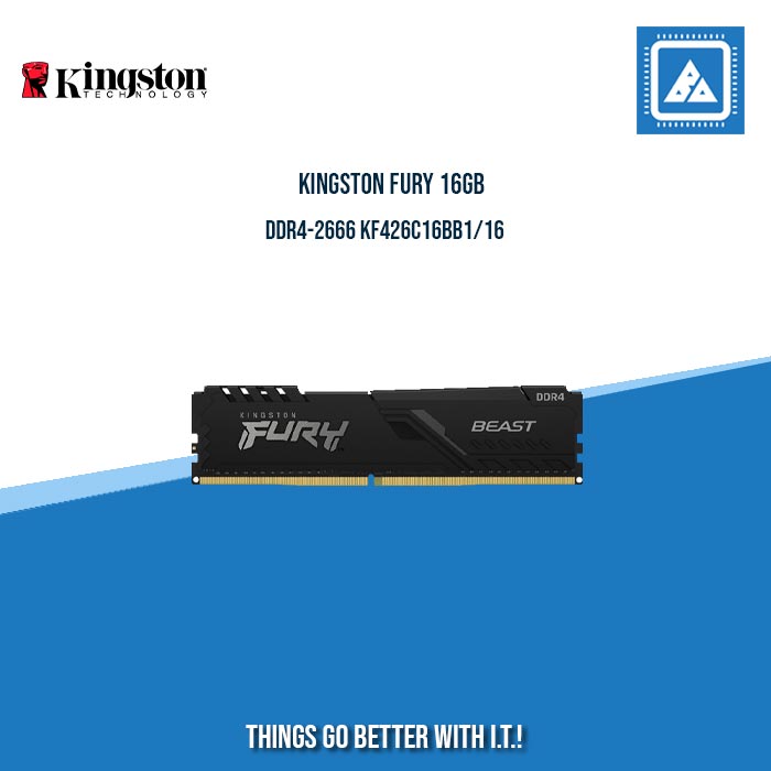 KINGSTON FURY 16GB DDR4-2666 KF426C16BB1/16