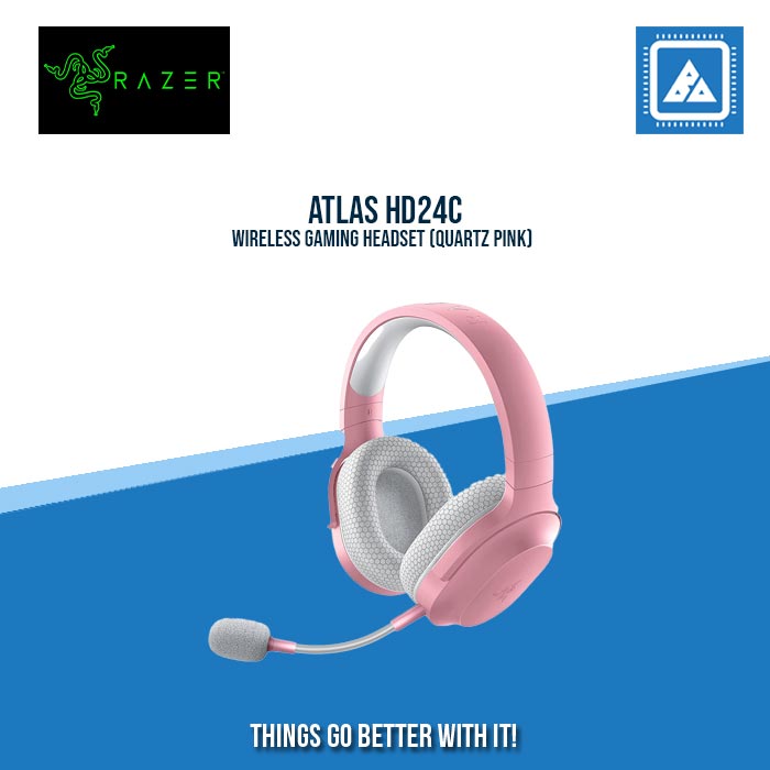 RAZER BARRACUDA X 2022 WIRELESS GAMING HEADSET (QUARTZ PINK)