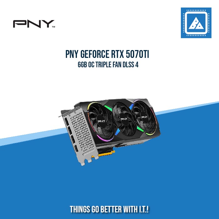 PNY GEFORCE RTX 5070Ti 16GB OC Triple Fan DLSS 4(VCG5070T16TFXPB1-O)