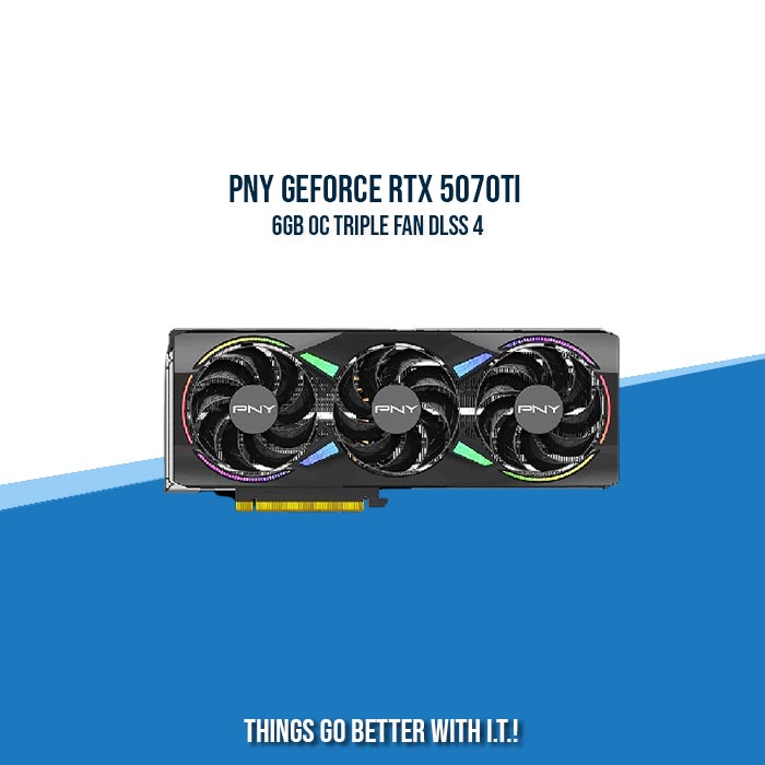 PNY GEFORCE RTX 5070Ti 16GB OC Triple Fan DLSS 4(VCG5070T16TFXPB1-O)