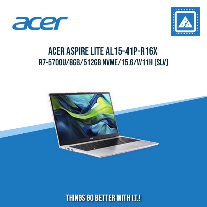 ACER ASPIRE LITE AL15-41P-R16X R7-5700U/8GB/512GB NVME [ BEST FOR FREELANCERS ]