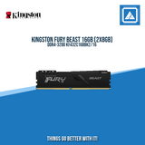 KINGSTON FURY BEAST 16GB (2X8GB) DDR4-3200 KF432C16BBK2/16