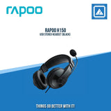 RAPOO H150 USB STEREO HEADSET (BLACK)