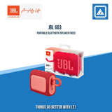 JBL GO3 PORTABLE BLUETOOTH SPEAKERS
