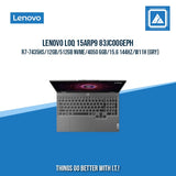 LENOVO LOQ 15ARP9 83JC00GEPH R7-7435HS/12GB/512GB NVME | BEST FOR GAMING