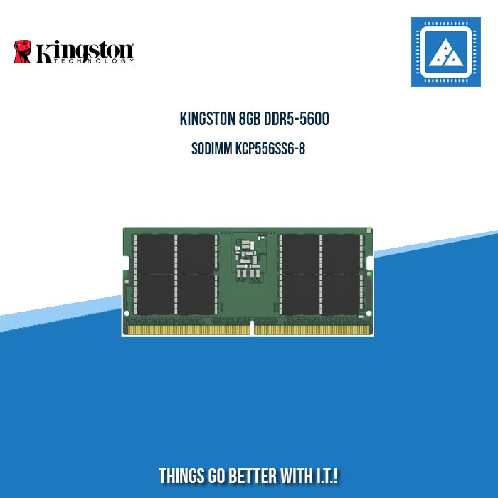 KINGSTON 8GB DDR5-5600 SODIMM KCP556SS6-8