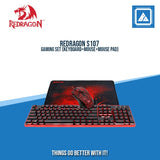 REDRAGON S107 GAMING SET (KEYBOARD+MOUSE+MOUSE PAD)
