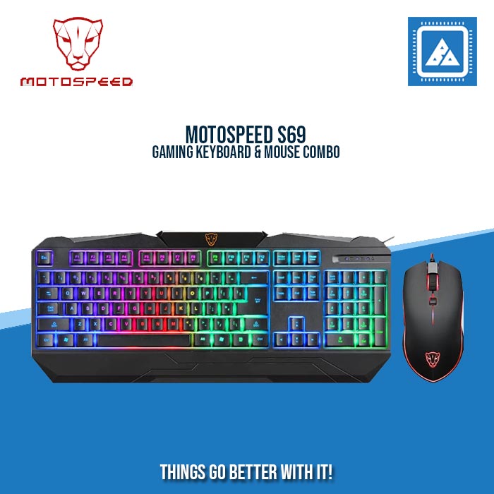 MOTOSPEED S69 GAMING KEYBOARD & MOUSE COMBO