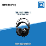 STEELSERIES SIBERIA V2 FULL SIZE HEADSET BLACK