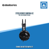 STEELSERIES SIBERIA V2 FULL SIZE HEADSET BLACK
