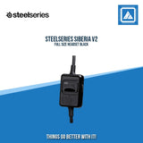 STEELSERIES SIBERIA V2 FULL SIZE HEADSET BLACK