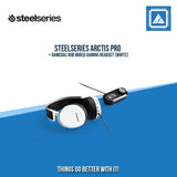 STEELSERIES ARCTIS PRO + GAMEDAC RGB WIRED GAMING HEADSET (WHITE)