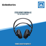 STEELSERIES SIBERIA V2 FULL SIZE HEADSET BLACK