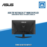 ASUS TUF VG27AQL3A 27" WQHD 2K IPS LED GAMING MONITOR 180HZ W/ SPK WLMNT (2XHDMI, DP)