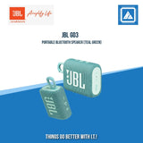 JBL GO3 PORTABLE BLUETOOTH SPEAKERS
