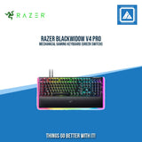 RAZER BLACKWIDOW V4 PRO MECHANICAL GAMING KEYBOARD (GREEN SWITCH)