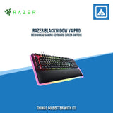 RAZER BLACKWIDOW V4 PRO MECHANICAL GAMING KEYBOARD (GREEN SWITCH)