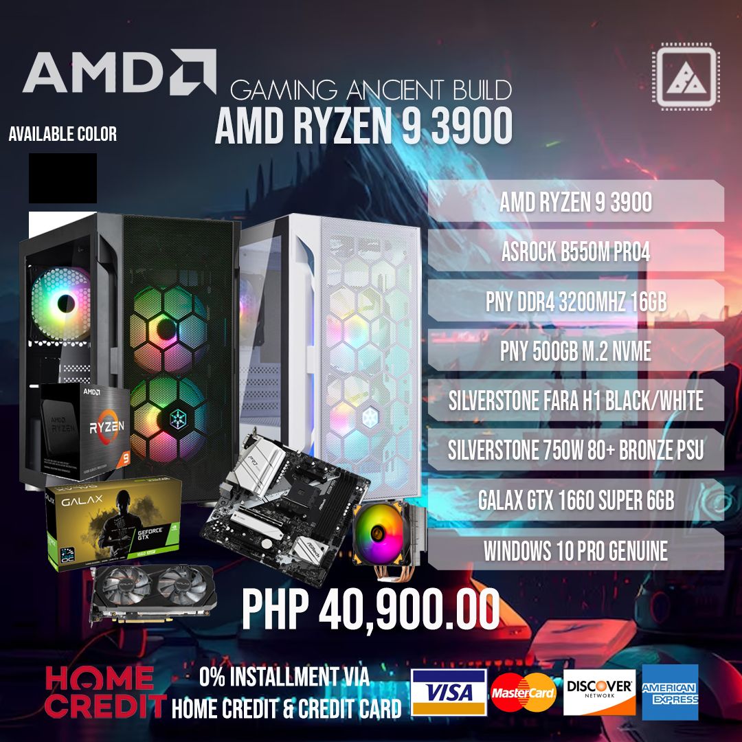 AMD RYZEN 9 3900 | UNLEASHING POWERHOUSE PERFORMANCE WITH CUTTING-EDGE COMPONENTS