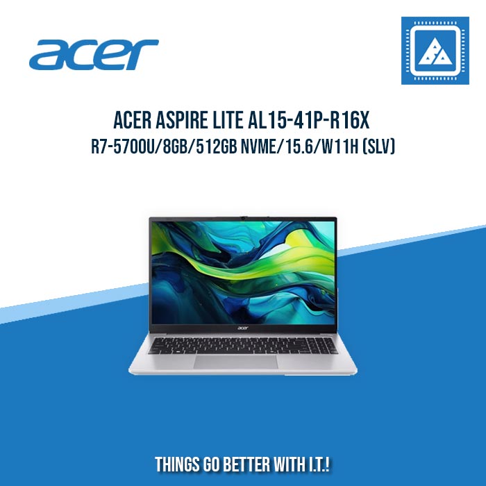 ACER ASPIRE LITE AL15-41P-R16X R7-5700U/8GB/512GB NVME [ BEST FOR FREELANCERS ]