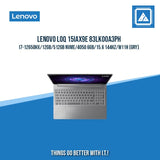 LENOVO LOQ 15IAX9E 83LK00A3PH I7-12650HX/12GB/512GB NVME | BEST FOR GAMING