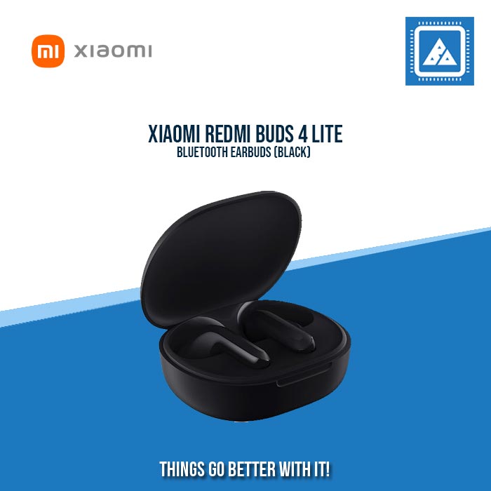 XIAOMI REDMI BUDS 4 LITE BLUETOOTH EARBUDS (BLACK)