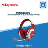 REDRAGON ZEUS2 7.1 VRTUAL SURROUND GMG HDST (PC, PS4, XBX ONE, NINTENDO SWTCH, MOBL)