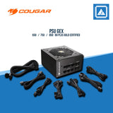 COUGAR PSU GEX 80 PLUS GOLD CERTIFIED | FULLY MODULAR CABLE ( 650 | 750 | 850 )