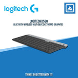 LOGITECH BLUETOOTH/WIRELESS MULTI-DEVICE KEYBOARD K580 (GRAPHITE)