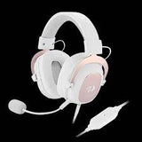 REDRAGON ZEUS2 7.1 VRTUAL SURROUND GMG HEADSET (PC, PS4, XBX ONE, NINTENDO SWTCH, MOBL) (WHITE/PINK)