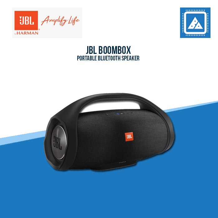 JBL Boombox Waterproof Portable Bluetooth Speaker Black