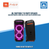 JBL PARTYBOX 710 PORTABLE BLUETOOTH SPEAKER (BLACK)